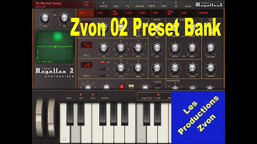 Zvon 02 - preset bank for Yonac Magellan 2 synth - First Demo
