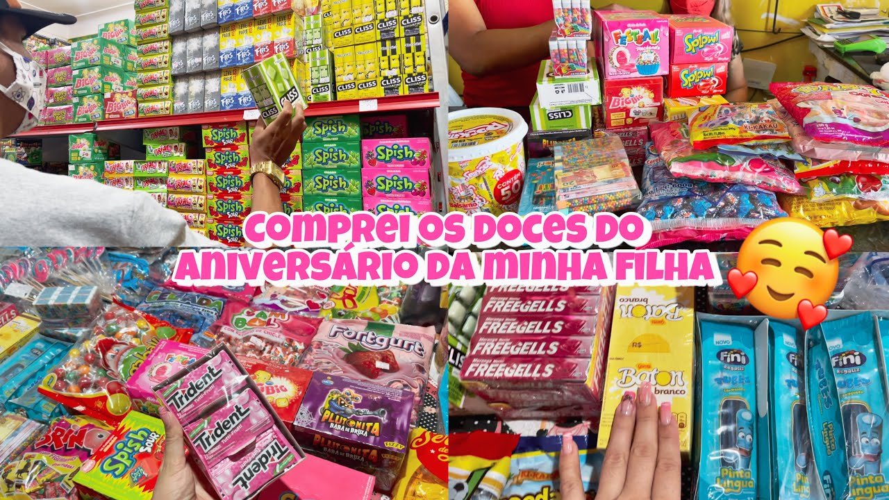 MUITOS DOCES PARA AS LANCHEIRAS * Preparativos do aniversário da minha filha *