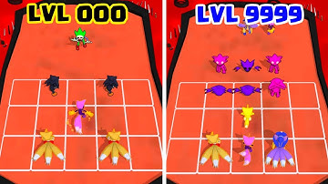Merge Super Monster Army Fight - Gameplay Walkthrough Part 1 Max Level (Android,iOS)