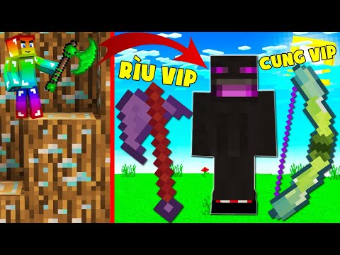 MINI GAME : CUỘC CHIẾN CHẶT GỖ KIM CƯƠNG MINECRAFT ** NOOB ĐÁNH BOSS VÀ CÓ ĐƯỢC CUNG VIP ??