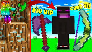 MINI GAME : CUỘC CHIẾN CHẶT GỖ KIM CƯƠNG MINECRAFT ** NOOB ĐÁNH BOSS VÀ CÓ ĐƯỢC CUNG VIP ??