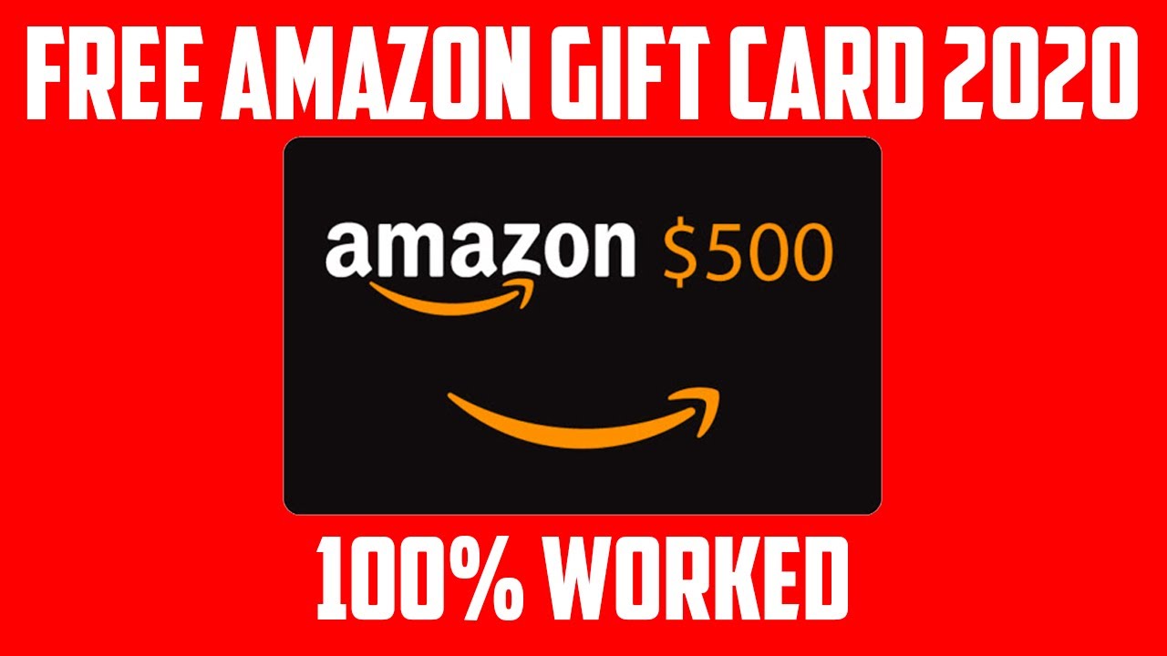 [WORKING] Free Amazon Gift Card 2020 YouTube