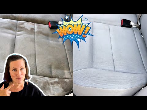 Best Way To Deep Clean Car Seats Easy, How To Clean Cloth Car Seats With Shaving Cream
