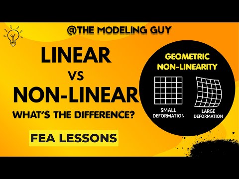 11 differences between linear and nonlinear FEA