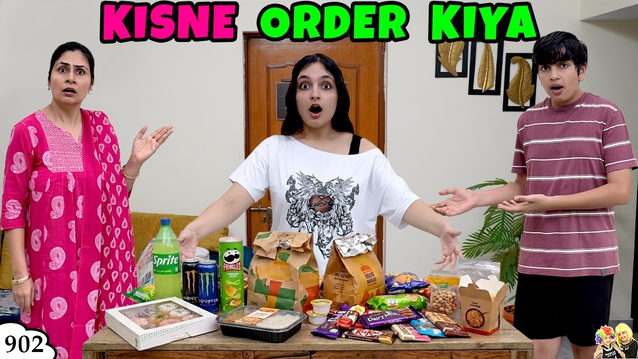 KISNE ORDER KIYA | Ep 902 | Family Comedy Vlog | Aayu and Pihu Show