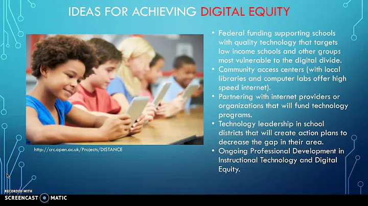 Digital Equity in Schools, By: Cynthia Merchant