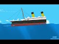 Half of TITANIC sails to the end of the Floating Sandbox simulator