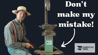 Treadle Hammer  Walk Around | What I'd do Differently