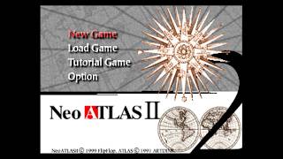 SuperLite 1500 Series - Neo Atlas II - Sony PlayStation - Intro & Title Screen