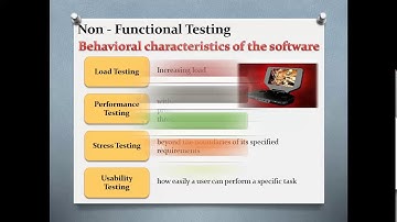9 Functional and Non Functional Testing   2