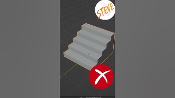 Effortless Stairs Creation  #blendercourse #blendertraining #blender3dmodel #blendertutorial