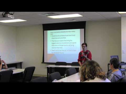 MSSU Project Stay:  7 Habits of Highly Effective Students Video 2 of 3