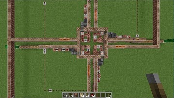 Minecraft Minecart Network Project - Episode 6: The Squareabout