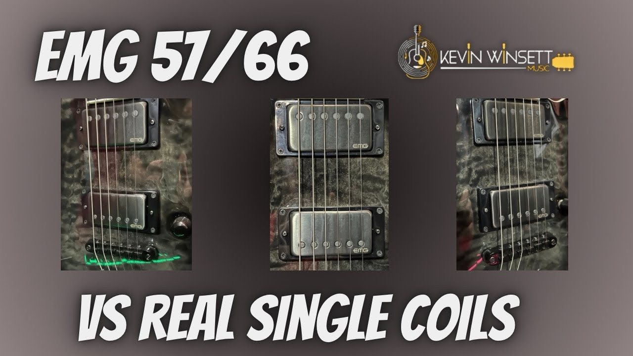 ТОНАЛЬНЫЙ ШОК! Звук EMG 57/66 Single Coil против настоящих Single Coil