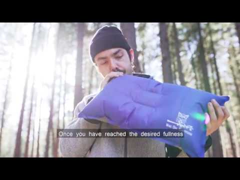 Inflatable Sponge Camping Pillow