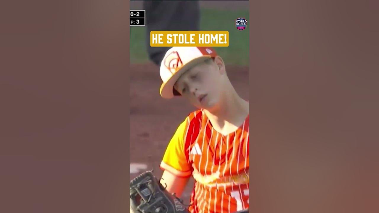 STOLE HOME IN THE LITTLE LEAGUE WORLD SERIES!