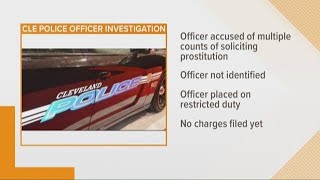 Cleveland police officer investigated for allegedly soliciting prostitution