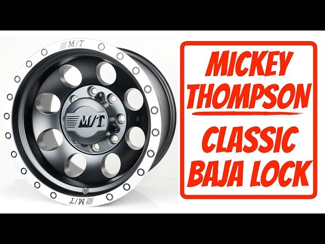 ミッキートンプソン16インチ　CLASSIC BAJA LOCK 希少品】MT ミッキートンプソン CLASSIC BAJA LOCK 16in 8J -12 PCD139