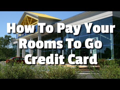 How To Pay Your Rooms To Go Credit Card