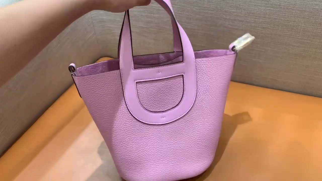 【HERMES★カラー豊富】In The Loop 23 Mauve Sylvestre In The Loop 23 Clemence Mauve Sylvestre - YouTube