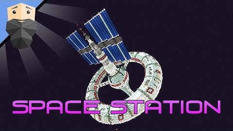 Minecraft Space Station Timelapse