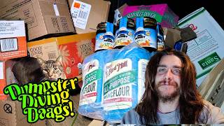 Dumpster Diving Bin Full A Goodies!!!