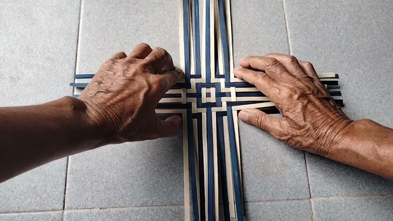 สานลาย2ขัดบีแบบที4 ລາຍ2ຂັດບີແບບທີ4 ep4