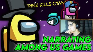 NARRATOR Voice Trolling TRIGGERS Among Us Players