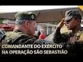Comandante do Exército acompanha trabalho dos militares em apoio à Defesa Civil em São Sebastião