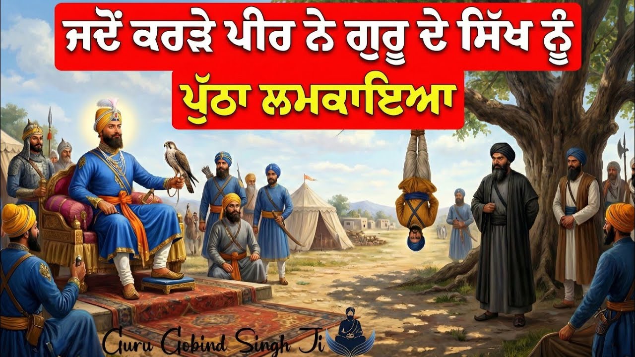 ਜਦੋਂ ਕਰੜੇ ਪੀਰ ਨੇ ਗੁਰੂ ਦੇ ਸਿੱਖ ਨੂੰ ਪੁੱਠਾ ਲਮਕਾਇਆ || Guru Gobind Singh Ji || Sach Kartar