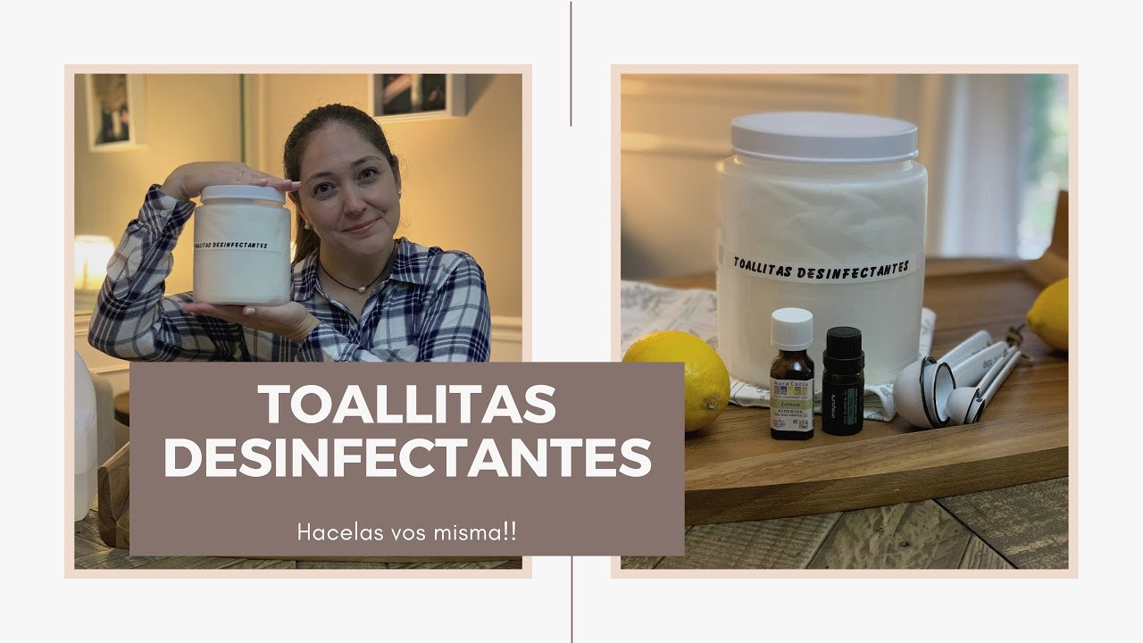 TOALLITAS DESINFECTANTES (DIY)~DISINFECTANT WIPES~Cómo hacer toallitas desinfectantes caseras~Ep 82