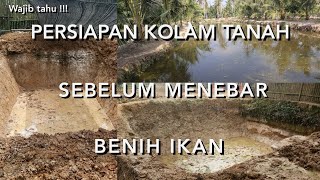 POND PREPARATION BEFORE STOCKING SEEDS: #CATFISH #TILA #PATIN #GURAME