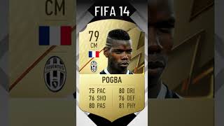 Paul POGBA FIFA Evolution 🇫🇷 Fifa 12 - Fifa 23 #shorts #fifa22