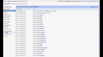 Google Sites Tutorials - Background and Favicon Pt 1