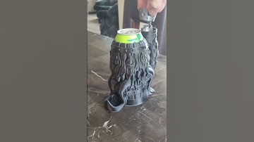 Mimic Dice Tower - Can Holder #3dprinting #dungeonsanddragons  #3dprinted #mountaindew