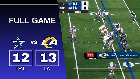 Dallas Cowboys Vs Los Angeles Rams FULL GAME 2024 | Preseason Week 1 | NFL