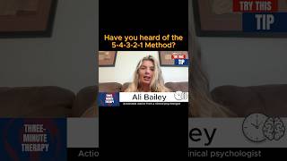 INSTANT Calm! Use This 5-4-3-2-1 Method to Stop Anxiety NOW! | Three-Minute Therapy