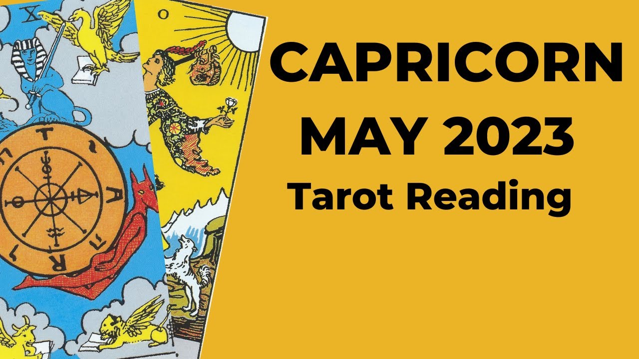 Capricorn: MAGIC Strikes SUDDENLY – Be Prepared! 💛 MAY 2023 Monthly Tarot Reading