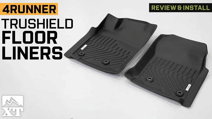 2013-2024 4Runner TruShield Precision Molded  Floor Liners Review & Install