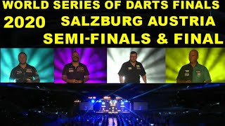 Semis & Final 2020 World Series of Darts Finals