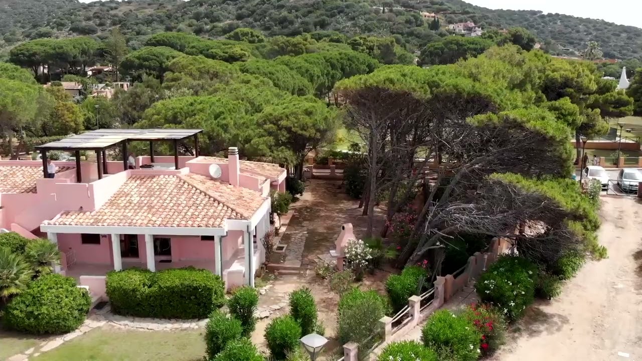 Panoramica Villa Franca e spiaggia di Campulongu