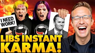 Psychotic Libs Who Destroyed Charlie Kirk Memorial Now Fired, Broke, Jailed and Begging For Money...