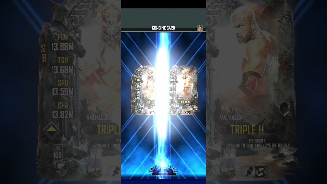 Pro Valhalla HHH, Triple H, King of Kings - WWE Supercard Season 8