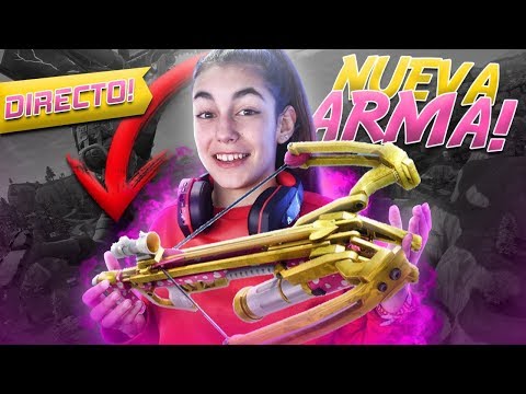 JUGANDO con LA NUEVA BALLESTA en FORTNITE con SUSCRIPTORES! *SORTEANDO PAVOS* - JUGANDO con LA NUEVA BALLESTA en FORTNITE con SUSCRIPTORES! *SORTEANDO PAVOS*