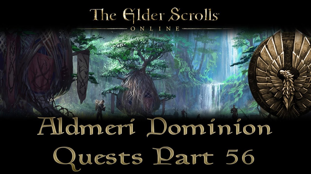 ESO - Aldmeri Dominion Quests - Part 56 - Grahtwood Part 10 - Passage Denied