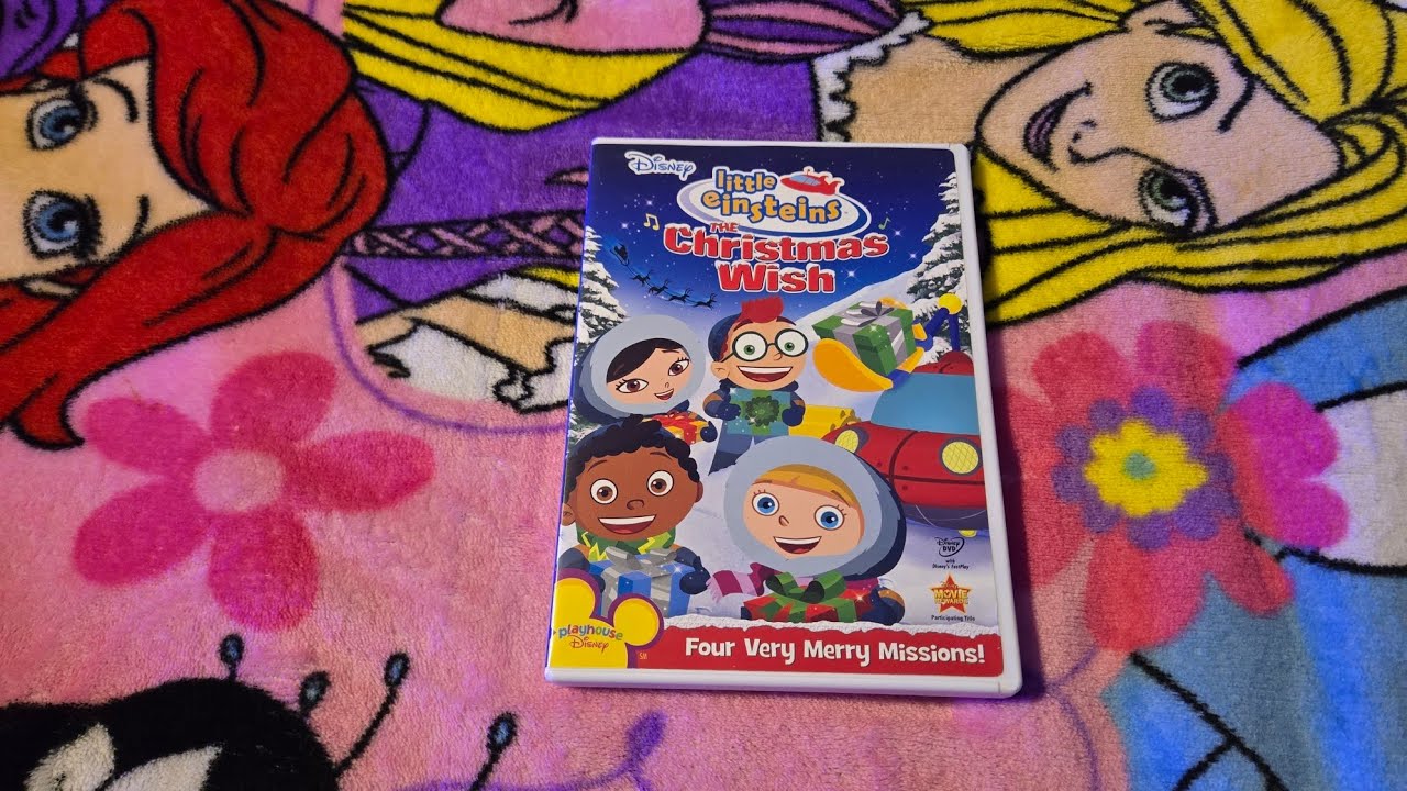 Opening to Little Einsteins The Christmas Wish 2008 DVD (Main Menu ...