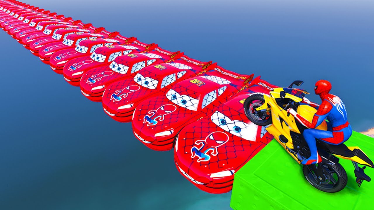 الرجل العنكبوت انقاذ باتمان Spider-Man Rescue batman vs iron man vs venom funny Game GTA 5 superhero