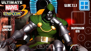 Ultimate Marvel VS Capcom 3 | Android Gameplay | Winlator | Offline | SD-870