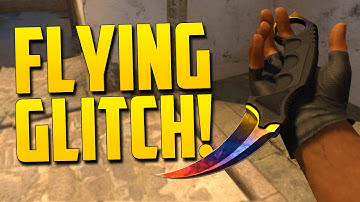 FLYING GLITCH! - CS:GO Funny Moments in Competitive