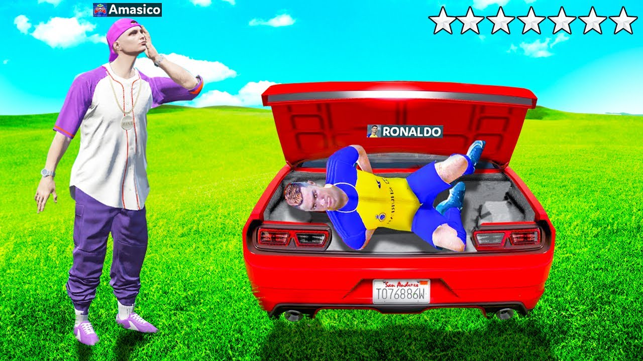 CRISTIANO RONALDO a fost RAPIT in GTA 5!